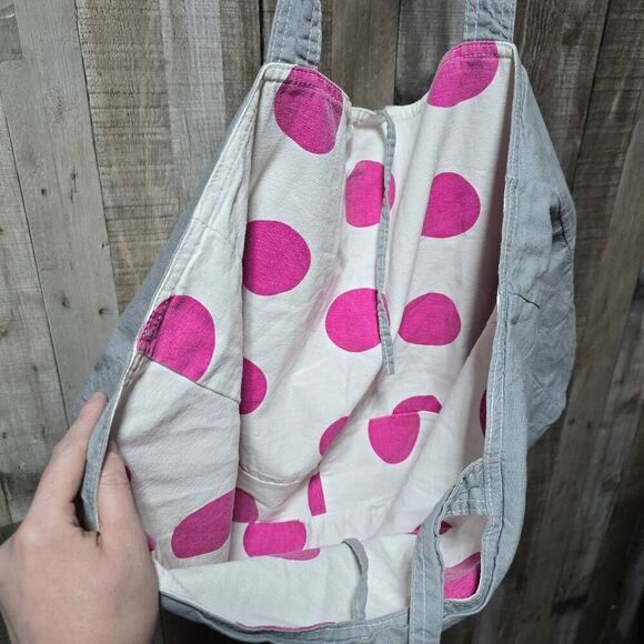 Victoria's Secret University of PINK Vintage Y2K Grey Tote Bag - Picture 5 of 5